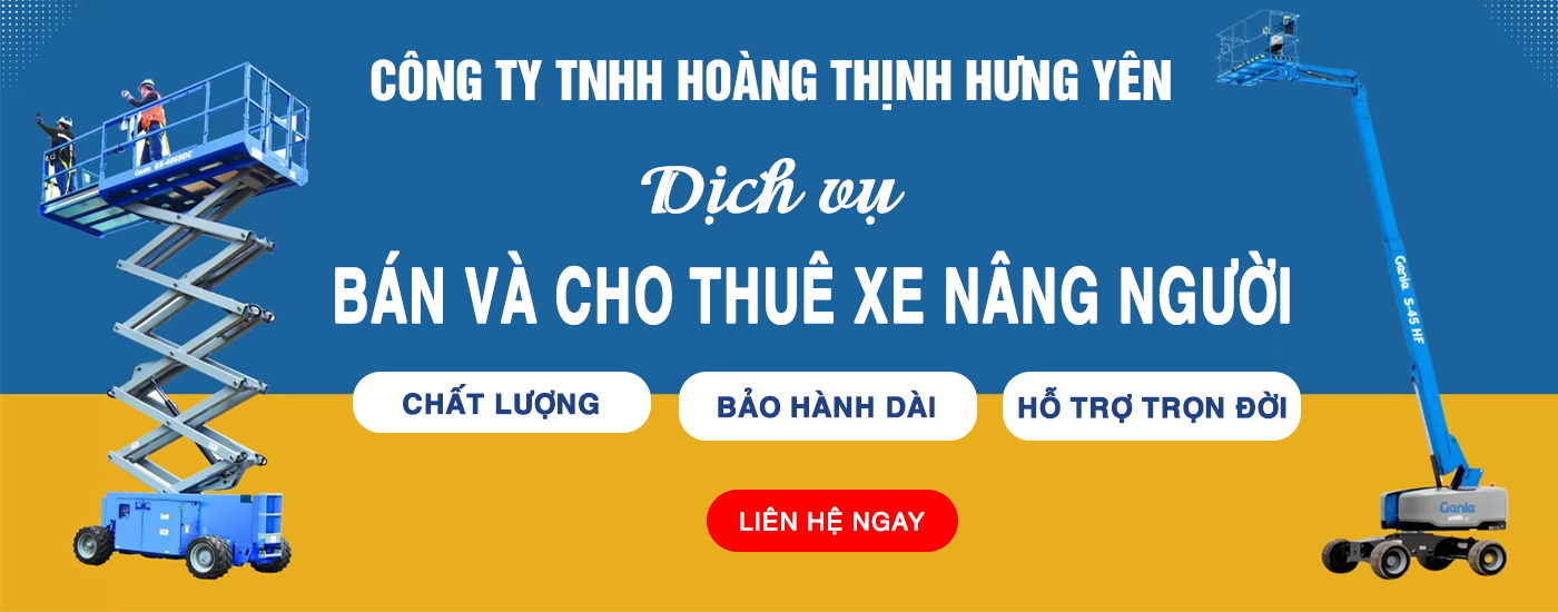 Dịch vụ cho thuê xe nâng hàng, người tại Hưng Yên – Hùng Cường Move